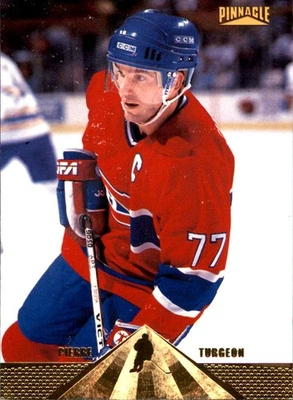 Pierre Turgeon 1996-97 Pinnacle #22 Montreal Canadiens FREE SHIP AutographDen - Image 1 of 2