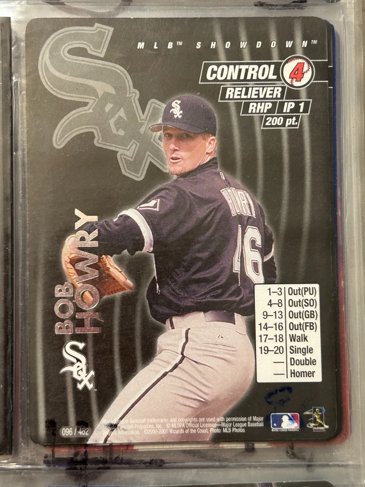 2001 MLB Showdown Base Set - Commons + Foils + 1st Editions + Misprint (#1-244) - Image 1 of 1