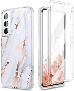 Samsung S22 Galaxy Plus Builtin Screen Protector Full Body Shockproof - Picture 1 of 7