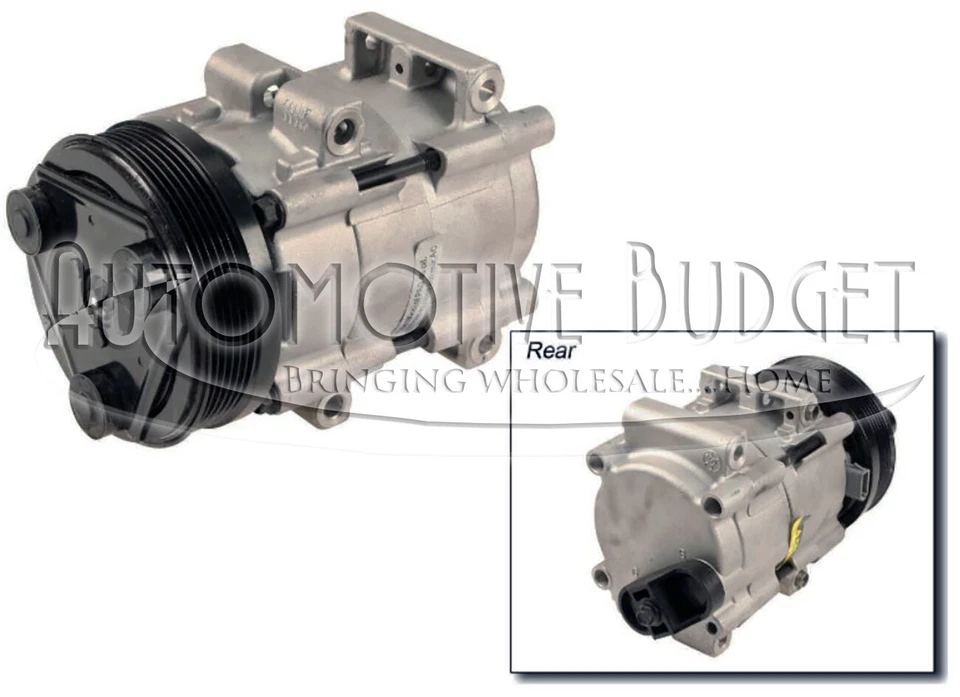 Compresor de aire acondicionado con embrague para Ford Focus con 2,0 L 2003-2004 - NUEVO Foto 1 de 1