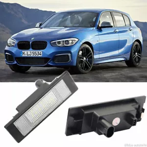 2x LED Kennzeichenleuchte BMW 1er F20 Nummernschildleuchte Wagennummer - Bild 1 von 5