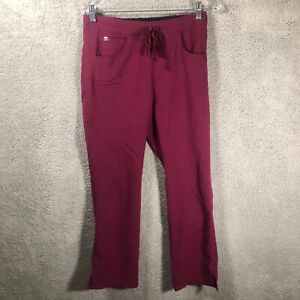 Greys Anatomy Pants Womens Extra Small Dark Pink Scrub Workwear Adult
