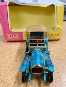 Vintage Matchbox Models of Yesteryear 1909 Thomas Flyabout # Y-12 W/ Box - Picture 1 of 3