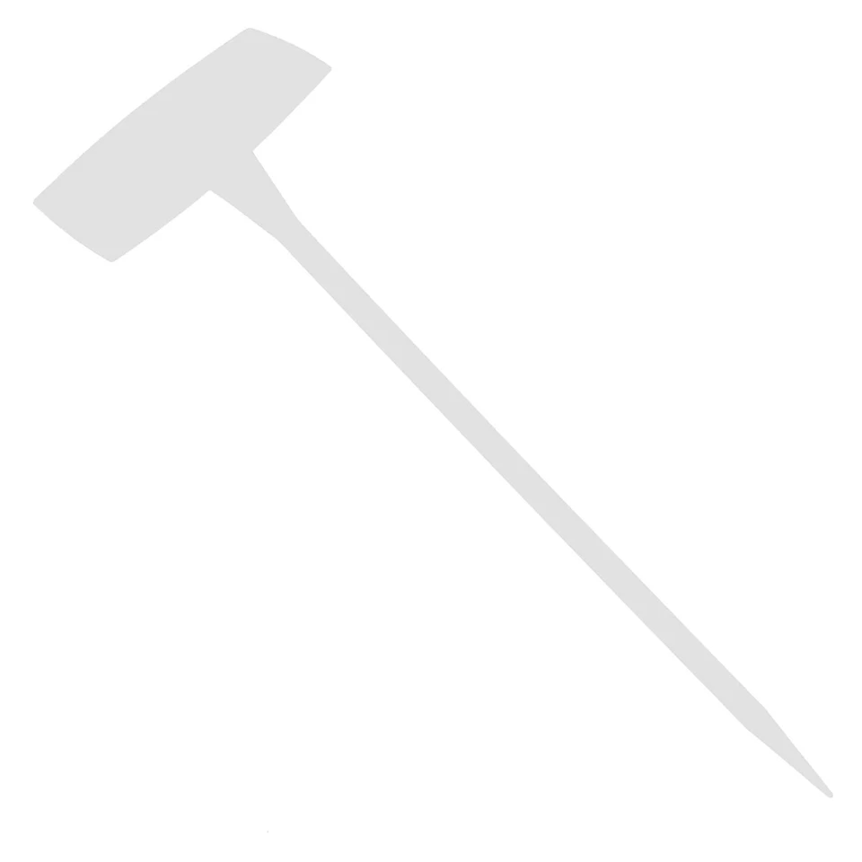 FLORAL-DIREKT 6 Pflanzenschilder 50cm Stecker Preisschildhalter Etikettenhalter Kunststoff