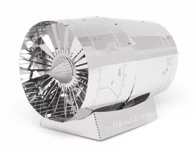 WINGDESIGN Miniatur Flugzeug Turbine Triebwerk | 3D Puzzle Modell-Bausatz aus Metall NEU