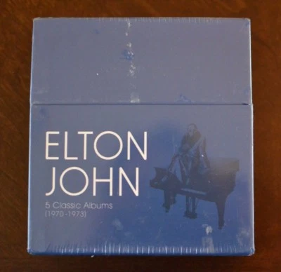 5 Classic Albums [1970-1973] [Box Set] Elton John (5CD, Jul-2012) NEW - Image 1 of 4