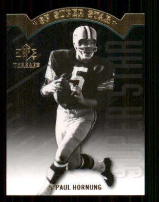 2009 SP Threads Die Cut #AP5 Paul Hornung - Image 1 of 2