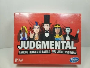 Hasbro Gaming JUDGMENTAL Famous Figures Do Battle Board Game New - Picture 1 of 4
