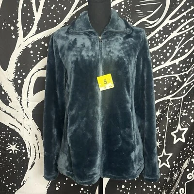 Chaqueta de terciopelo de felpa suave y acogedora 32 Degrees Heat para mujer con cremallera completa Foto 1 de 4