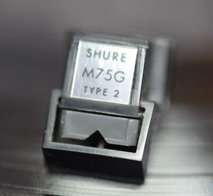 SHURE M75G TYPE 2 TONABNEHMER  VOLLE FUNKTION ORIGINALE NADEL TOP ZUSTAND - Bild 1 von 13