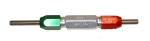 M6 x 1.0-6H Thread Plug Gage - Go No/Go - 6 mm - 1.0 Lead  -  Osborn - Picture 1 of 1