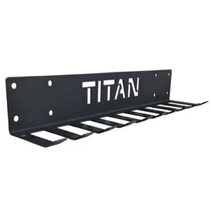 Titan Fitness 5in Depth Belt and Band Hanger, 10 Prongs, Accessory Rack - Picture 1 of 8