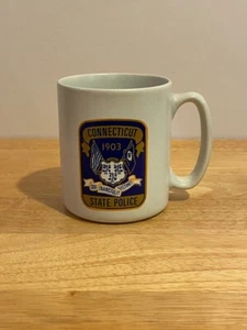 Connecticut State Police 1903 Logo Ceramic Coffee Mug - Picture 1 of 3