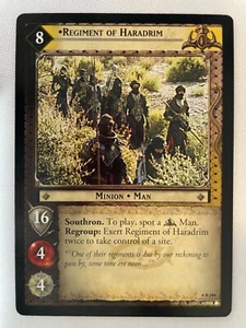 LOTR TCG - Regiment of Haradrim 4R244 - The Two Towers - Picture 1 of 1