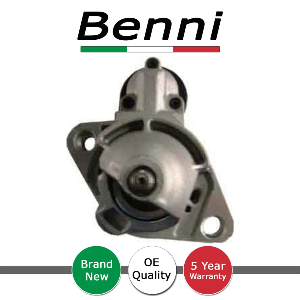Benni Starter Motor Fits Audi A4 1995-2006 A6 1997-2005 A8 1996-2006 - Image 1 of 1