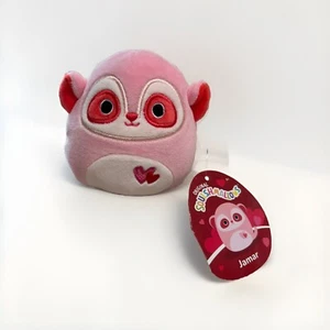 SQUISHMALLOWS MYSTERY SQUAD VALENTINES DAY JAMAR 4” PLUSH - Picture 1 of 2