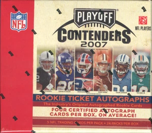 2007 PLAYOFF CONTENDERS FOOTBALL HOBBY BOX BLOWOUT CARDS - Picture 1 of 2