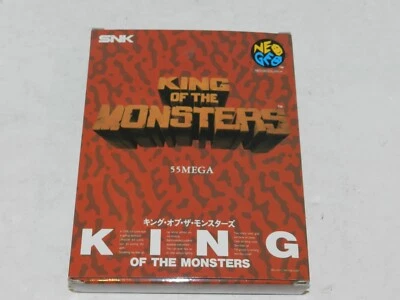 King of Monsters SNK Neo Geo AES Japan Import NEW in Box NIB Big Box US Seller! - Image 1 of 4