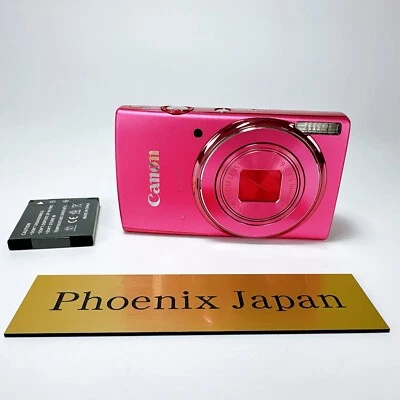 Canon IXY 140 Pink Compact Digital Camera 20.0MP Wi-Fi 10x zoom with battery - Image 1 of 4