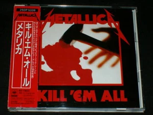 METALLICA Kill 'em all CD JAPAN 25DP-5339 Am I Evil? Blitzkrieg CSR OBI s9972 - Picture 1 of 3