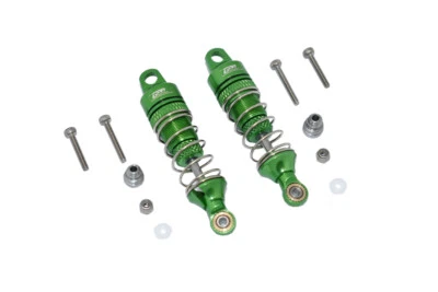 AMORTIGUADORES DELANTEROS ALUMINIO VERDE TEAM LOSI MINI-T 2.0 GPM LM050-G Foto 1 de 3