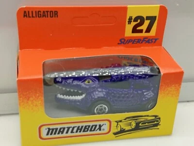 Matchbox Superfast / MB 259 - Tailgator - Purple - Alligator Car  - Image 1 of 4