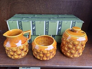 Saxony Hand Made Milk. Sugar. Jam Set Boxed - Imagen 1 de 12