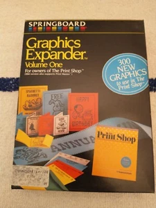 1985 Springboard Graphics Expander Volume 1 For Commodore 64/128 - Picture 1 of 6