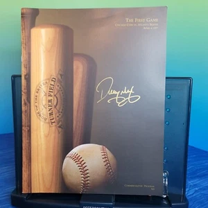 Commemorative Program 1997 Autographed Denny Neagle Atlanta Braves First Game   - Picture 1 of 6