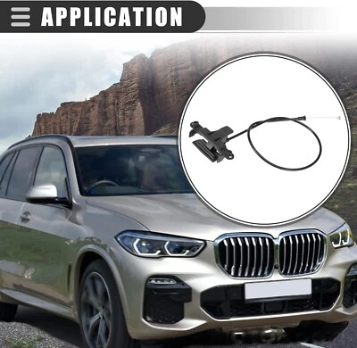 Ajuste para BMW X5 2007-2014 51237164798 cabo de liberação do capô do carro fio 1/lote - Imagem 1 de 4