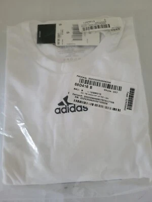 阿迪达斯女式 Climalite Creator 长袖小号衬衫白色全新 — 第 1/4 张图片