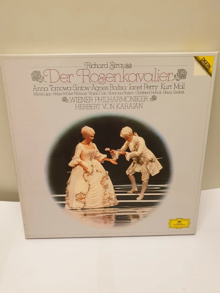 Strauss - ROSENKAVALIER, GA, Herbert von Karajan, Tomowa-Sintow, DGG - Bild 1 von 1