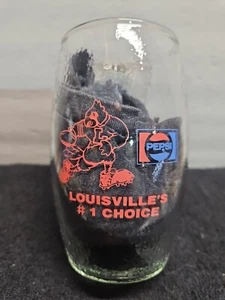 University Of Louisville/Pepsi  Football Shaped Drink Glass Pre-owned - Picture 1 of 10