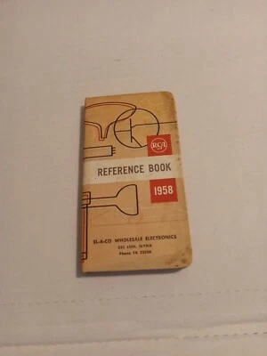 Справочник RCA 1958 трубки испытательное оборудование  - Изображение 1 из 4