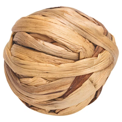 Beeztees Nagerspielzeug Ball Wasserhyazinthe Meerschweinchen Kaninchen 5,5cm