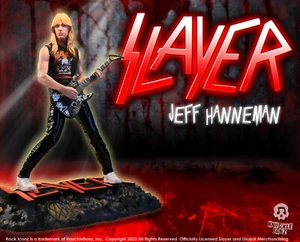 Slayer Jeff Hanneman II Rock Iconz Statue - Direct from KnuckleBonz - Picture 1 of 8