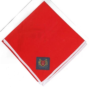 SCOUTS OF SINGAPORE - Official Scout Uniform Neckerchief (N/C) / Scarf (RED) - Picture 1 of 2