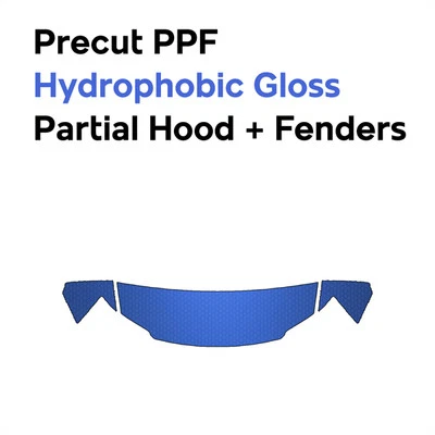 Прозрачный бюстгальтер с пленкой для защиты от краски PreCut PPF для Chrysler Town & Country 2008-2010 - Изображение 1 из 4