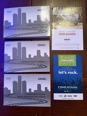 GMC Acadia/Acadia Denali 2019 conjunto manual del propietario OEM infoentretenimiento navegación Foto 1 de 4