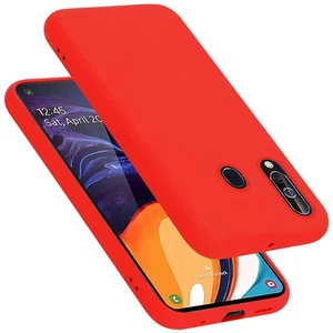 Custodia per Samsung Galaxy A60 / M40 Protezione Telefono Cover TPU Silicone Liquido - Foto 1 di 29