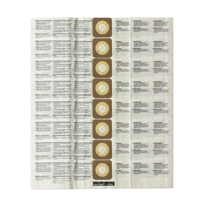 Paquete de 8 bolsas de filtro VacBagsUSA® para CMXZVBE43270 Craftsman 4 galones, DeWALT DXV04T - Imagen 1 de 3