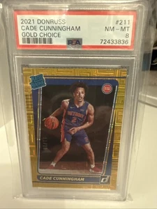 2021 Donruss Cade Cunningham Gold /10 #211 - Bild 1 von 3