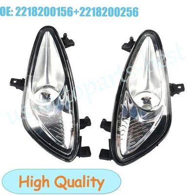 Par de faros antiniebla DRL para parachoques delantero para conductor Mercedes-Benz W221 S550 S600 2007-2009 Foto 1 de 4