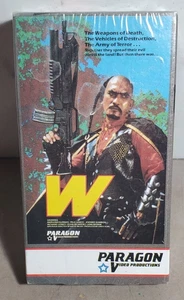 W VHS Horror Paragon Video Tested 1985 Anothony Alonzo Rare Paul Vance Sealed - Picture 1 of 4