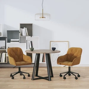 2x Sillas de Comedor Giratorias Terciopelo Mueble Cocina Multicolor vidaXL - Imagen 1 de 121
