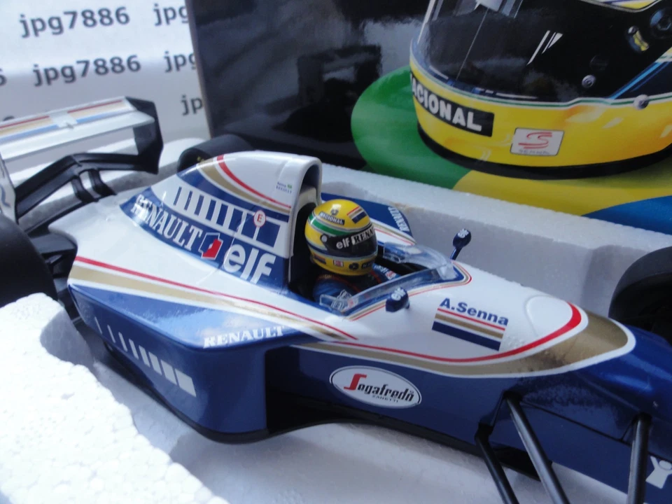 F1 MINICHAMPS 1994 WILLIAMS RENAULT FW16 AYRTON SENNA 1/18 ORIGINAL COLLECTION - Image 1 of 4