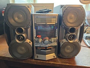 JVC HX-Z10 Compact Component System 5cd Tray With Sp-HCZ10 Speakers - Picture 1 of 7