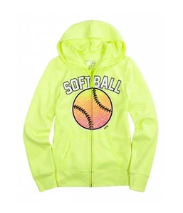 Justice Girls Glitter Sport Hoodie Sweatshirt - Picture 1 of 3