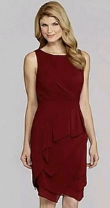 Antonio Melani Women's Maroon Sawyer Dress, size 12 RT $179. - Picture 1 of 1