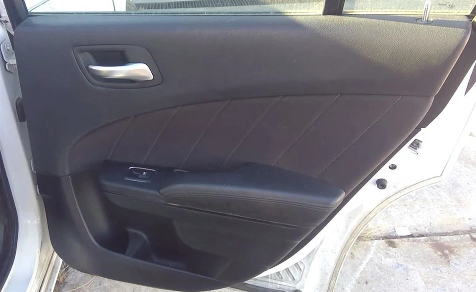 2017 Dodge Charger Rear Passenger Right RH Door Trim Panel in Black Foto 1 de 4